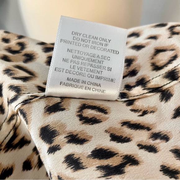 Equipment Cheetah Silk Blouse - Picture 13 of 13